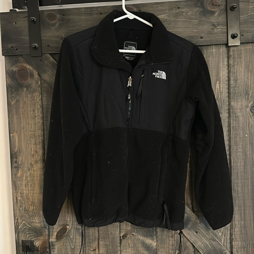 The North Face Black Zip Up Jacket Size Medium